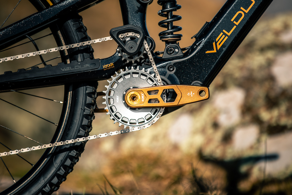 FORX lanza platos CNC Direct Mount para motores DJI Avinox y Bosch eMTB